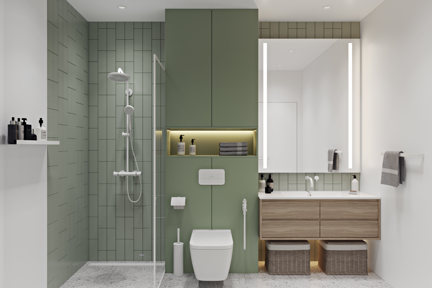 Дизайн ванной комнаты с туалетом: 90 фото совмещенных санузлов | dentalart-nn.ru